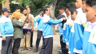 Plh. Bupati Pemalang Moh. Sidik Melepas 134 Kontingen Pekan Olahraga Pelajar Daerah (POPDA) Kabupaten Pemalang dari 15 Cabang Olahraga