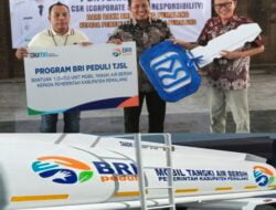 BRI Beri Bantuan 1 Buah Mobil Tangki Air Bersih Kepada Perumda Tirta Mulia Pemalang