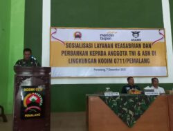 Kodim 0711/Pemalang Program Asabri untuk Prajurit