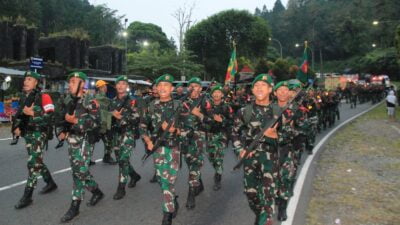 Serah Terima Dan Penyerahan Simbol Pleton Beranting (Tonting) Yudha Wastu Pramuka Jaya (YWPJ) Tahun 2023