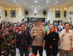 Dandim 0711/ Pemalang Bersama Forkopimda Monitoring Malam Natal Di Gereja