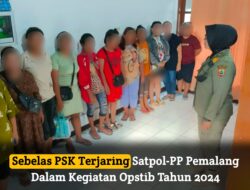 Satpol PP Pemalang, Berhasil Menjaring 11 Orang PSK Di Sumberharjo