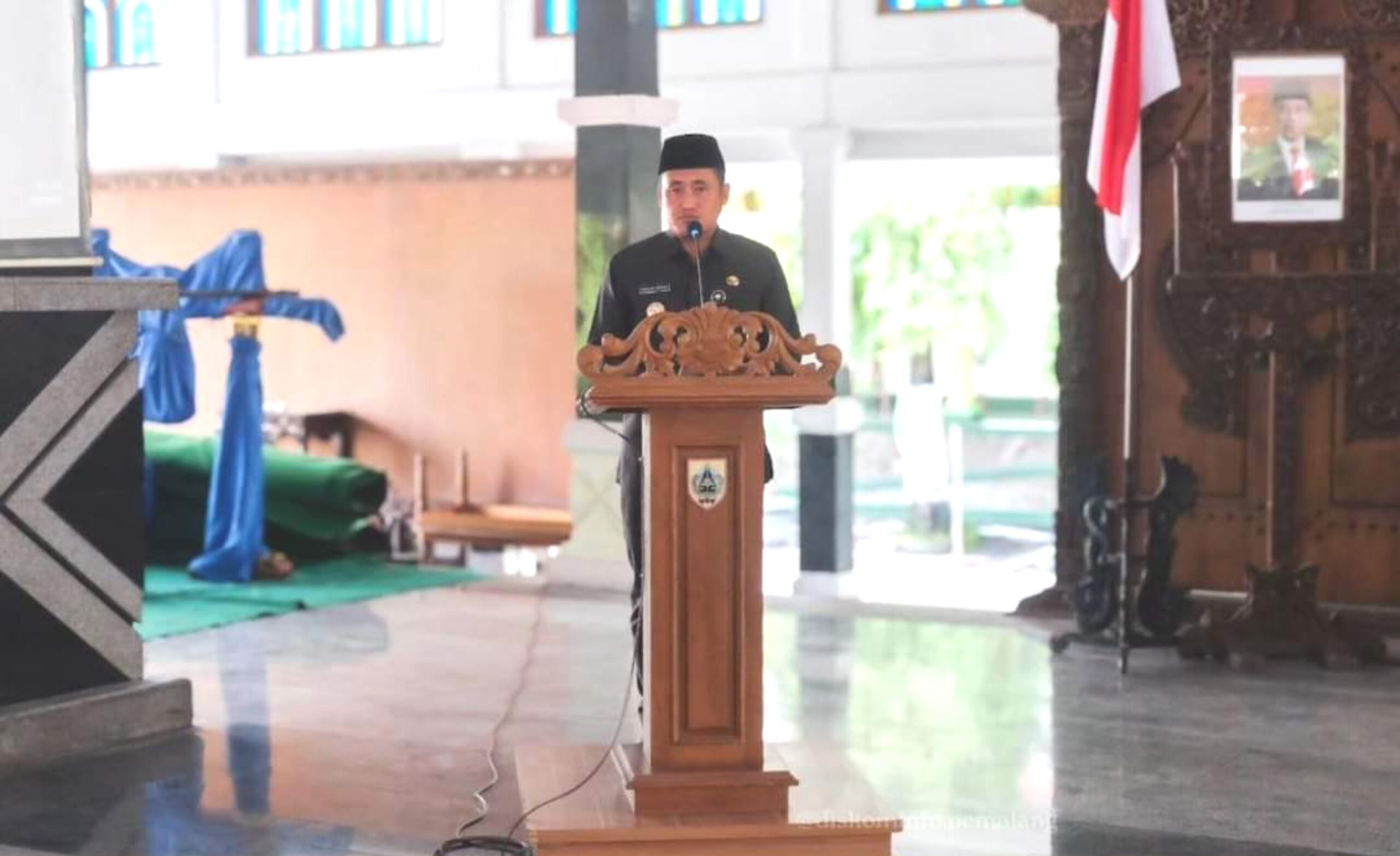 Bupati Pemalang, melantik pejabat tinggi Pratama dan ASN Kabupaten Pemalang 