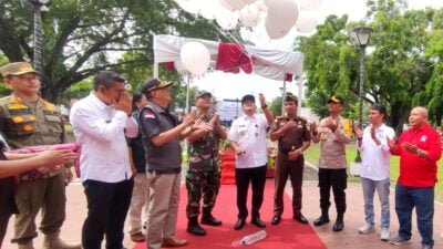 Apel Siaga Pengawasan Tahapan Kampanye Pemilu 2024, Dihadiri Pasi Pers Kodim Pemalang