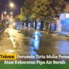 kebocoran pipa