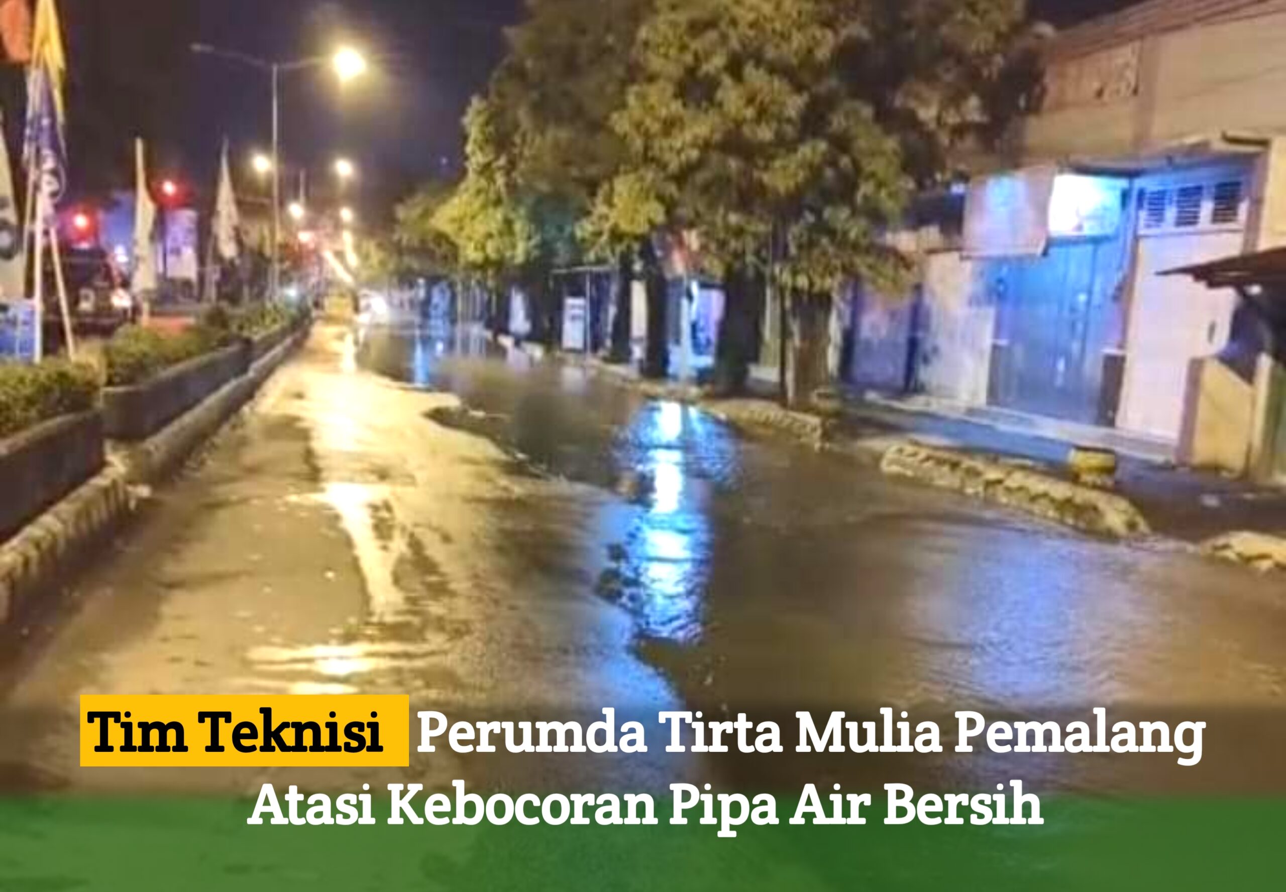 kebocoran pipa