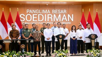 Jokowi Presiden RI Resmikan RS PPN Panglima Besar Soedirman