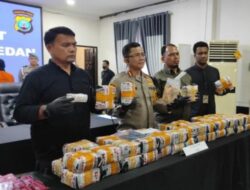 Polrestabes Medan Berhasil Ungkap Kasus Narkoba Jaringan Internasional