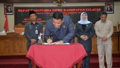 Empat Perda Baru Ditetapkan DPRD Cilacap Awaluddin : Menekankan Peran Serta Masyarakat Dalam Mendukung Perda