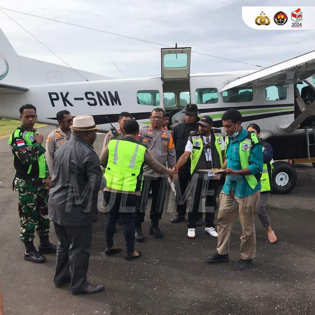 polri jaga ketat logistik pemilu 2024