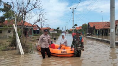 Guyur Hujan Deras, Desa Pesantren Terendam Banjir