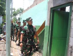 Danrem 071 Wijayakusuma Tinjau, Pembangunan Rehab Swakelola Makoramil Ampelgading