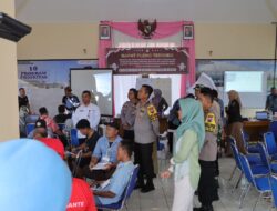 Pastikan Aman Saat Perhitungan Suara Tingkat PPK, Kapolresta Cilacap Pantau Langsung di Lapangan