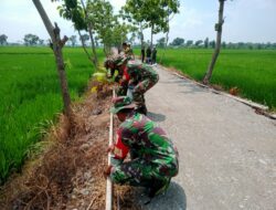 Persiapan Pengecoran Jalan TMMD Sengkuyung Tahap I Tahun 2024 Kodim Pemalang Desa Susukan