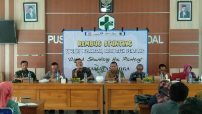 “Cegah Stunting Itu Penting” Rembug Stunting Tingkat Kecamatan Moga Kabupaten Pemalang Tahun 2024