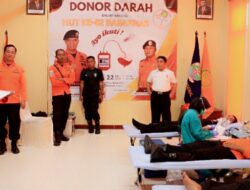 Sambut HUT Ke-52, Basarnas Gelar Donor Darah
