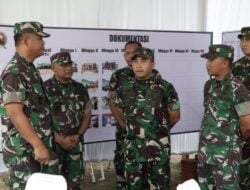 Pangdam IV/Diponegoro Tinjau Progres Rehab Kantor Koramil Ampelgading Kodim 0711/Pemalang