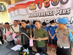 Diduga Hendak Tawuran, Pelaku Dan Puluhan Sajam Diamankan Satreskrim Polresta Bogor Kota