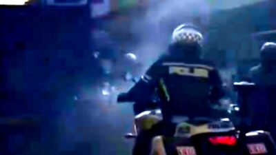 Viral Aksi Kejar-kejaran Polisi Dengan Truk, Lihat Endingnya !!!