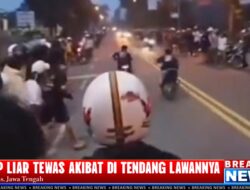 Pembalap Liar Tewas Didorong Lawan di Banyumas