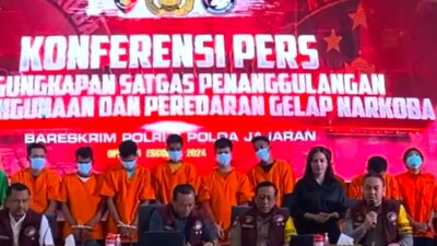Satgas P3GN Polri Ringkus 21.676 Pengedar Narkoba, Selamatkan 20 Juta Jiwa