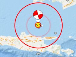 Gempa Bumi Magnitudo 6.5 Guncang Tuban, Getaran Terasa Hingga Pemalang