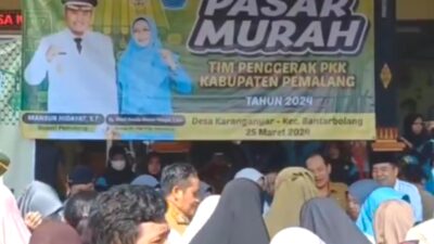 Operasi Pasar Murah Tahap Dua di Pemalang, Ribuan Paket Sembako Diborong Warga