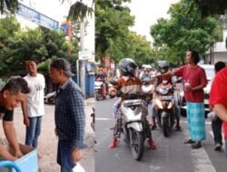 Grab Mobil Samar Pemalang Bagi-Bagi Ratusan Takjil Gratis