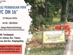 Persiapan Perbaikan Pipa, PDAM Tirta Mulia Minta Warga Siagakan Tampungan Air