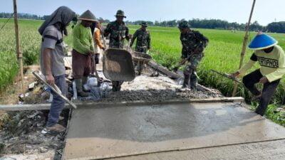 Satgas TMMD Komitmen Berikan Dampak Positif Bagi Perkembangan Ekonomi Masyarakat Kalikudi