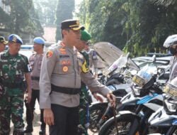 Operasi Keselamatan Lalu Lintas Candi 2024, Polresta Banyumas Laksanakan Apel Gelar Pasukan