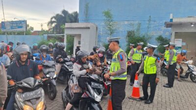 Ribuan Pelanggar Terjaring Operasi Keselamatan Lalulintas Candi Polresta Cilacap, Terbanyak Tilang Manual