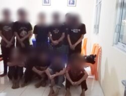 Lagi Belasan Remaja Hendak Perang Sarung Diamankan Polisi Ada Barbuk