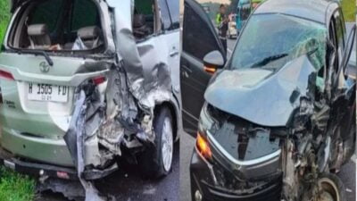 Kecelakaan Beruntun Melibatkan Tiga Kendaraan di Tol Cipali, Satu Orang Meninggal