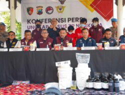 Dua Koki Sabu Diamankan Petugas Gabungan Saat Gerebeg Home Industri Narkoba di Semarang