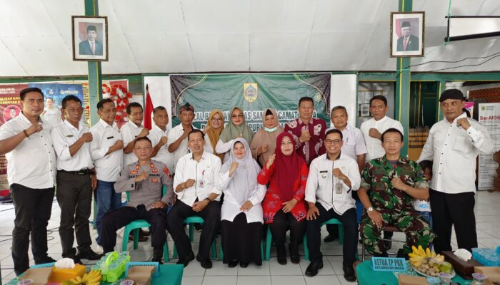 Camat Moga Dilantik Kadisnaker, Halal Bihalal Jadi Moment Pisah Sambut yang Emosional