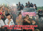 Warga Demo Aksi Penolakan Pembangunan TPA Desa Purana Bantarbolang