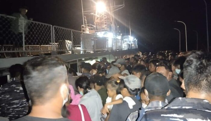 9 Ribu Jiwa Kabupaten Sitaro Dievakuasi Akibat Erupsi Gunungapi Ruang
