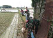 Koramil 01 Cilacap Terjunkan Babinsa Bantu Petani Kelurahan Sidanegara Atasi Krisis Air Akibat Kemarau Panjang