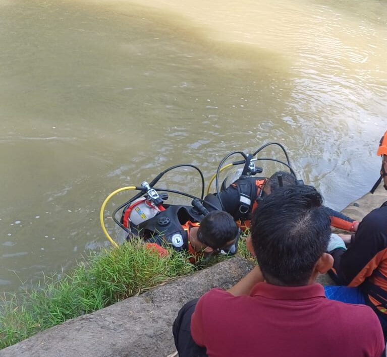 Korban tenggelam di sungai Waluh