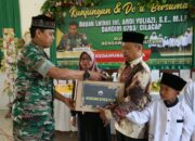 Doa Bersama dan Berikan Motivasi Kepada Anak Yatim Dandim Cilacap Sambangi Rumah Yatim Bengawan Al Kautsar