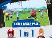 Garuda Putra Ditahan Imbang PS Garuda 1-1 di Pekan Ke-2 Liga 1 Askab PSSI Pemalang