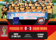 Liga 1 Askab Pemalang: Sinar Muda Bungkam Persera 79 Dengan Skor 3-0
