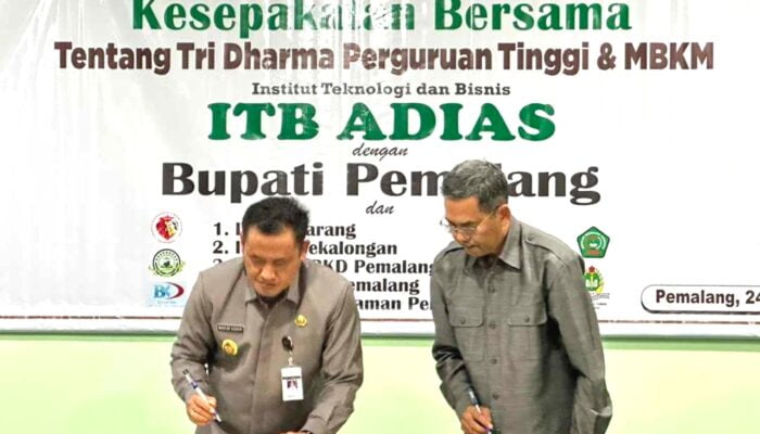 Pemkab Pemalang Dukung MBKM, Jalin Kerjasama dengan ITB Adias