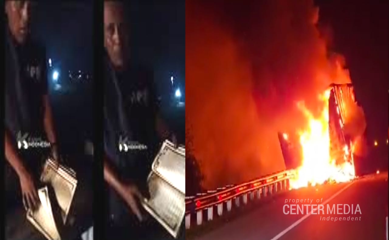 Alquran Ditemukan Utuh di Tengah Puing Truk Ekspedisi Terbakar di Tol Pemalang