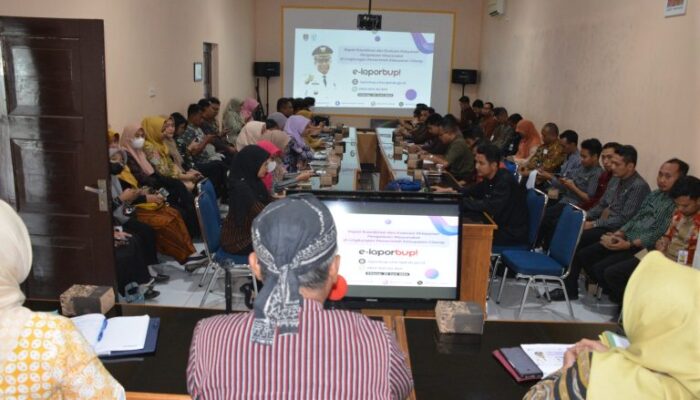 Diskominfo Cilacap Uji Coba Sibermaya Sebagai Wadah Masyarakat Dalam Berpartisipasi Mengirimkan Hasil Karya Tulisan