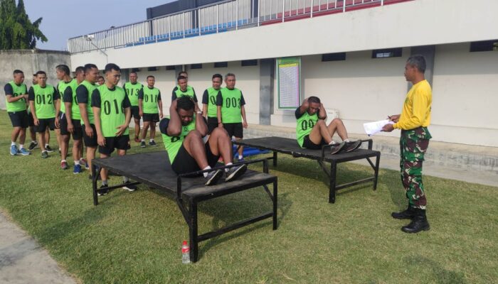 Kodim Pemalang Asah Kemampuan Fisik Prajurit Melalui Garjas Samapta Periodik I TA 2024