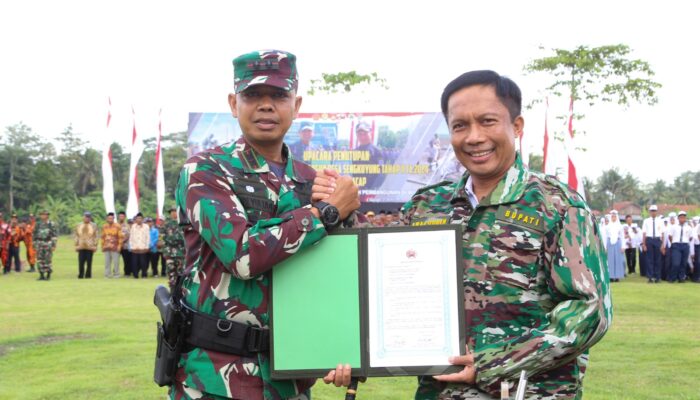 Awaluddin Apresiasi Satgas TMMD Berhasil Selesaikan Pekerjaan Secara Optimal Tepat Waktu