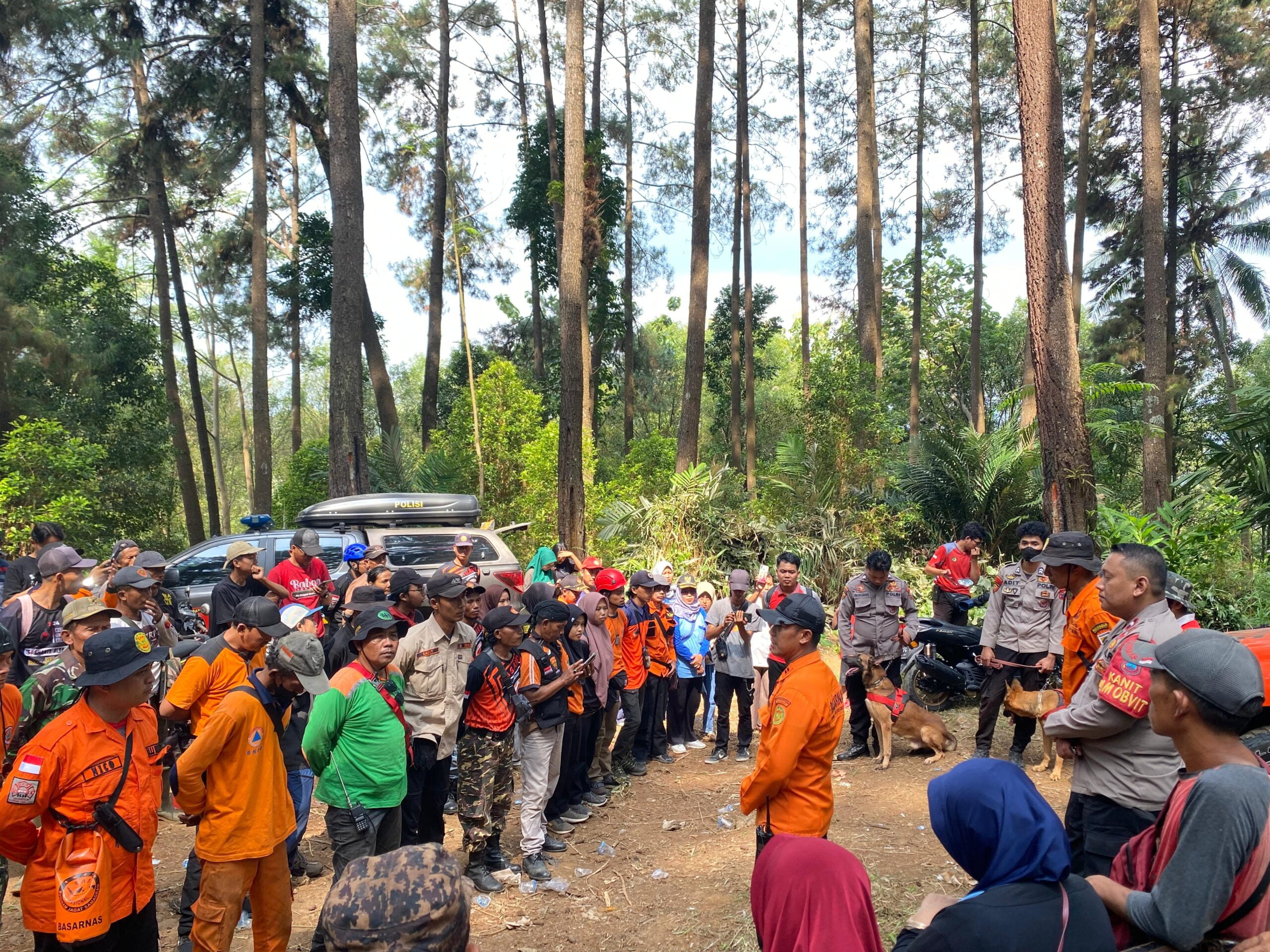 Tim SAR, kakek, Hutan Bantarkawung
