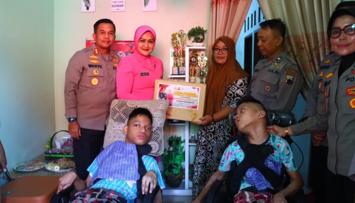 Kapolres Pekalongan: Hari Bhayangkara Tak Lupakan Penyandang Disabilitas